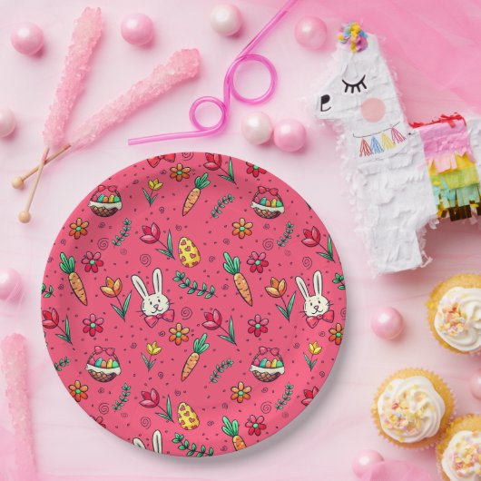 Fiery Rose Oaster Pattern Paper Teller (Party)