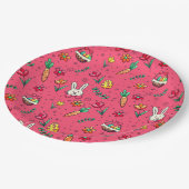 Fiery Rose Oaster Pattern Paper Teller (Schrägansicht)