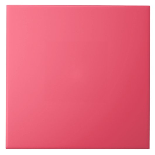 Fiery Rose Pink Fliy Fliese (Vorderseite)
