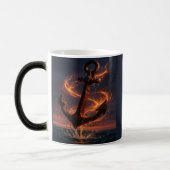 Fiery Rustic Anchor – Nautical Fantasy Wall Art Verwandlungstasse (Links)
