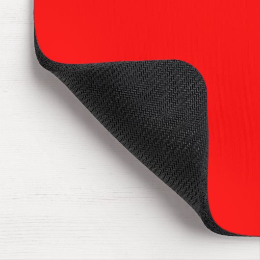 Fiery Scarlet Red Palette Mousepad (Ecke)