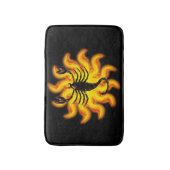Fiery Scorpio Badematte (Vorderseite Vertikal)