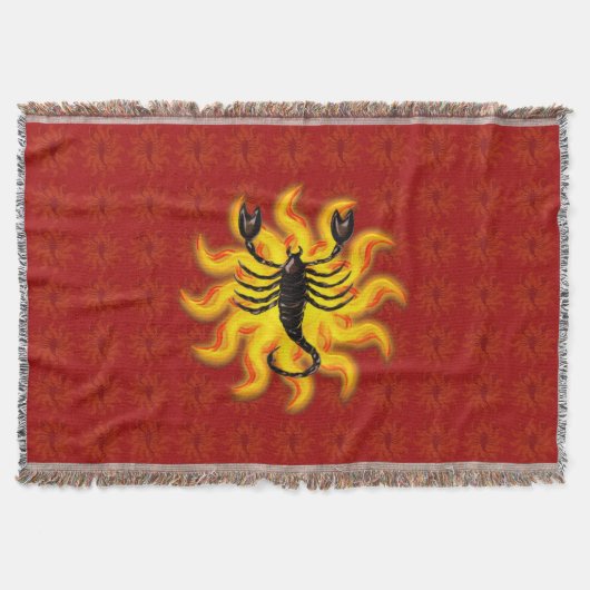 Fiery Scorpio Decke (Vorderseite)