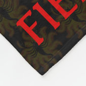 Fiery Scorpio Fleecedecke (Ecke)