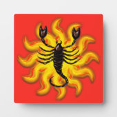 Fiery Scorpio Fotoplatte (Vorderseite)