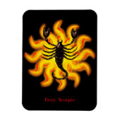 Fiery Scorpio Magnet (Vertikal)