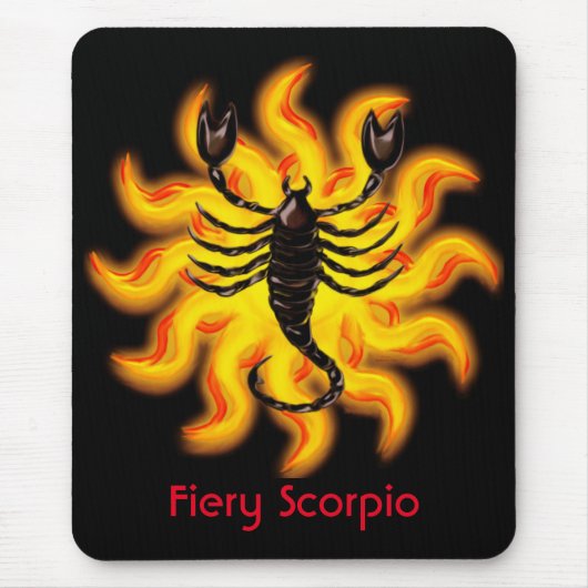 Fiery Scorpio Mousepad (Vorne)