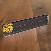 Fiery Scorpio Namensplakette (Seite)