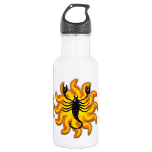 Fiery Scorpio Trinkflasche