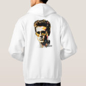 Fiery Silhouette Hoodie (Rückseite)