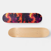 Fiery Skateboard (Horizontal)