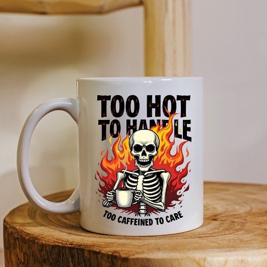 Fiery Skeleton Tasse