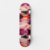Fiery Skies Skateboard (Vorderseite)