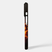 Fiery Skull Case-Mate iPhone Hülle (Rückseite / Links)