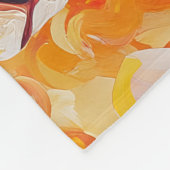 Fiery Solar Capricorn Spirit Fleecedecke (Ecke)