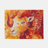 Fiery Solar Capricorn Spirit Fußmatte (Vorderseite)