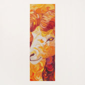 Fiery Solar Capricorn Spirit Yogamatte (Rückseite)