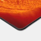 Fiery Star Burning Surface Weltraumthema Schreibtischunterlage (Ecke)