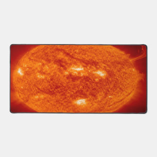 Fiery Star Burning Surface Weltraumthema Schreibtischunterlage