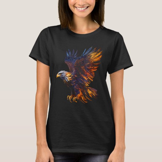 Fiery Steller's Sea-eagle Graphic Tee for Men Wome (Vorderseite)