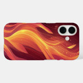 Fiery Streaks Flame Phone Case (Rückseite (Horizontal))