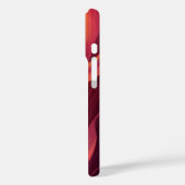 Fiery Streaks Flame Phone Case (Rückseite / Links)
