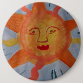 Fiery Sun Button (Vorderseite)