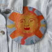 Fiery Sun Button (Beispiel)
