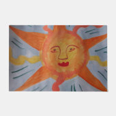 Fiery Sun Fußmatte (Vorderseite)