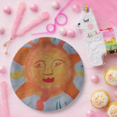 Fiery Sun Paper Tellers Pappteller (Party)