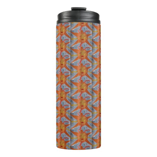 Fiery Sun Thermal Tumbler Thermosbecher (Vorderseite)
