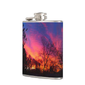 Fiery Sunset Flask Flachmann (Links)