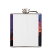Fiery Sunset Flask Flachmann (Rückseite)