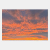 Fiery Sunset Geschenkpapier Set (Vorderseite 3)