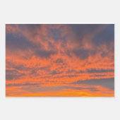 Fiery Sunset Geschenkpapier Set (Vorderseite 2)