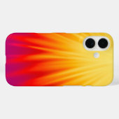 Fiery Sunset Ombre iPhone 16 Fall Case-Mate iPhone Hülle (Rückseite (Horizontal))
