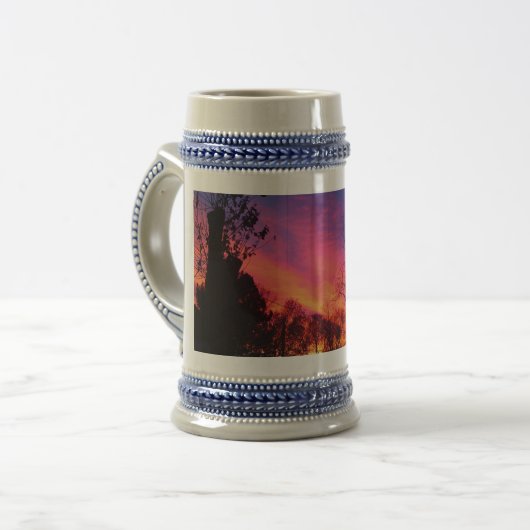 Fiery Sunset Tasse (Vorderseite Links)