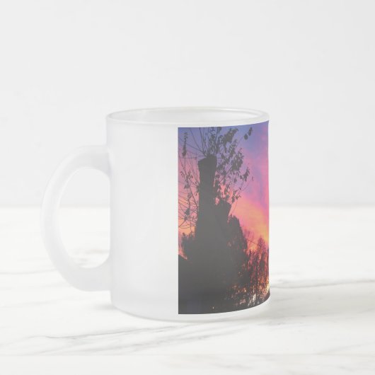 Fiery Sunset Tasse (Links)