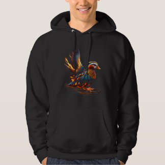 Fiery The Mandarin Duck Graphic Tee for Men Women 