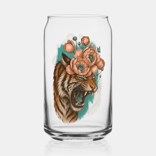 Fiery Tiger Bloom Dosenglas (Vorderseite)