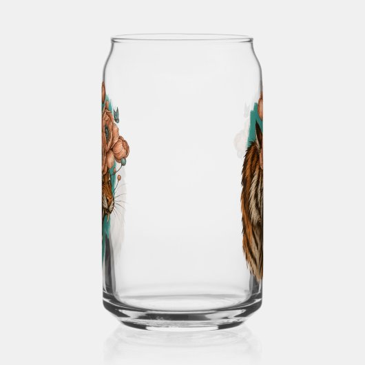Fiery Tiger Bloom Dosenglas (Rechts)