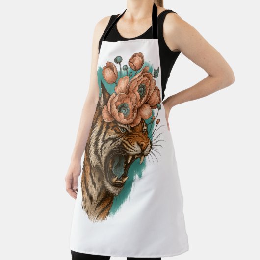 Fiery Tiger Bloom Schürze (InSitu)