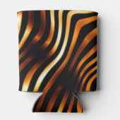 Fiery Tiger Stripes Dosenkühler (Rückseite)
