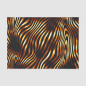 Fiery Tiger Stripes Seidenpapier (Vorderseite)