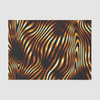 Fiery Tiger Stripes Seidenpapier