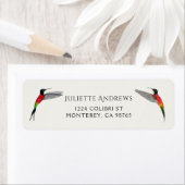 Fiery Topaz Hummingbird Rücksendeadresse (Insitu)