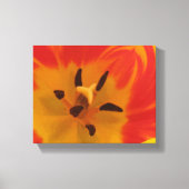 Fiery Tulip Canvas Print Leinwanddruck (Vorderseite)