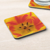 Fiery Tulip Cork Untersetzer (Linke Seite)