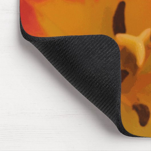 Fiery Tulip Mousepad (Ecke)