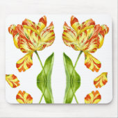 Fiery Tulips auf einem Mousepad (Vorne)